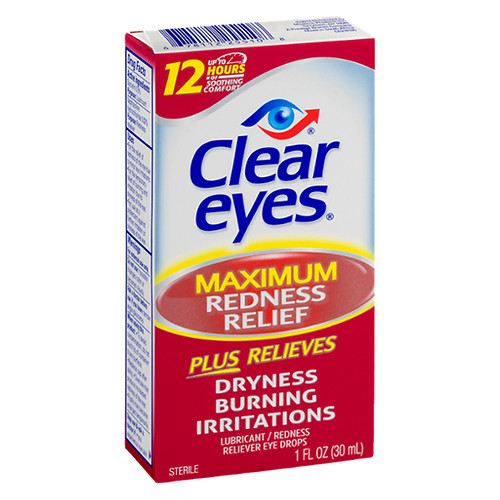 Clear Eyes redness relief
