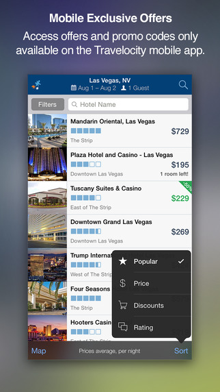 Travelocity App