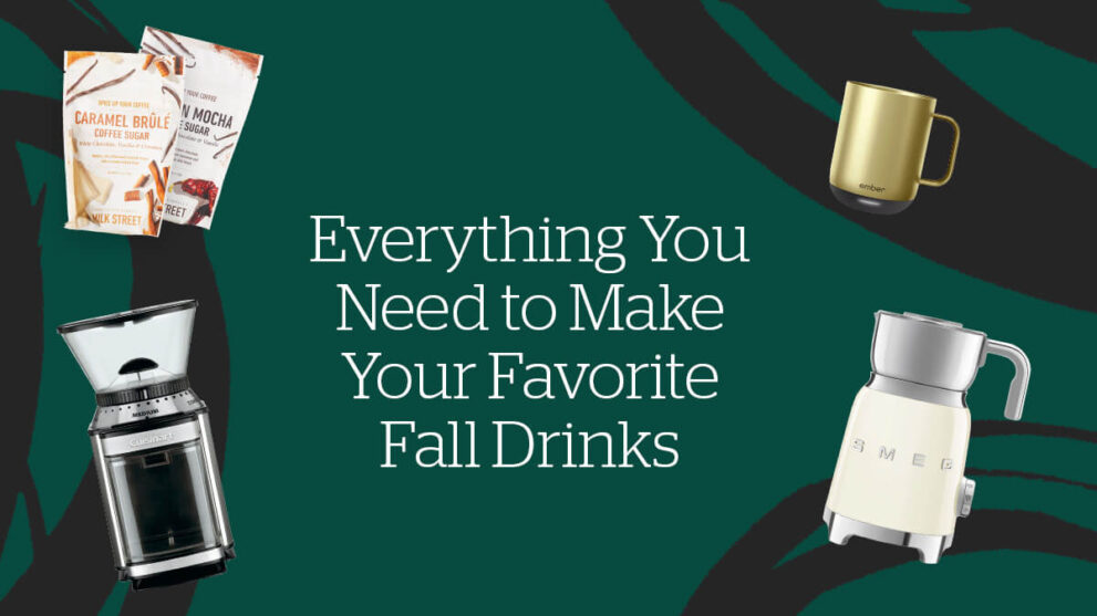 Everything You Need to Make Your Favorite Fall Drinks
